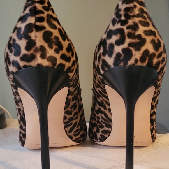 $950 New In Box Manolo Blahnik BB 105 Leopard Pony Black Shoes Pumps 38.5 - Picture 8 of 8